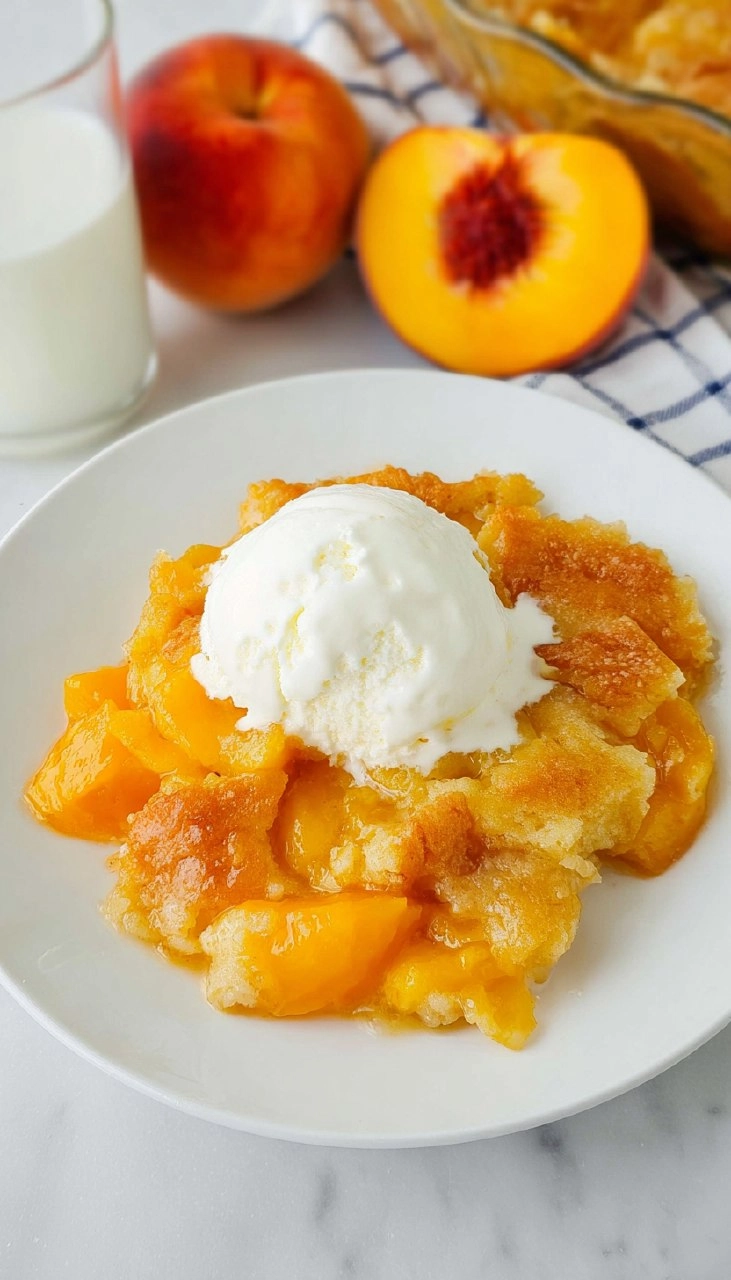 Peach Cobbler 105 Peach Cobbler