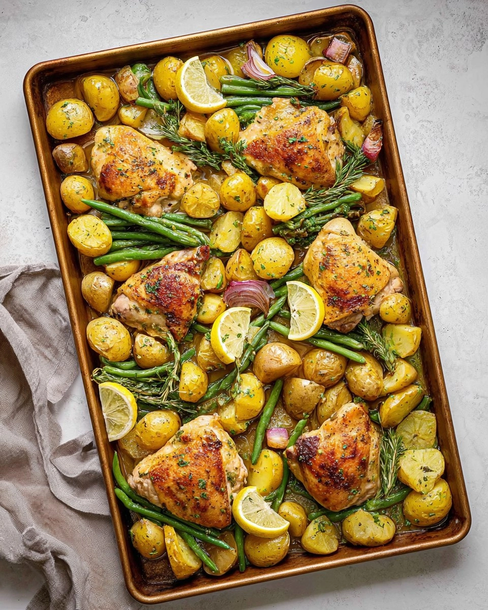 Sheet Pan Chicken and Potatoes 104 Sheet Pan Chicken and Potatoes