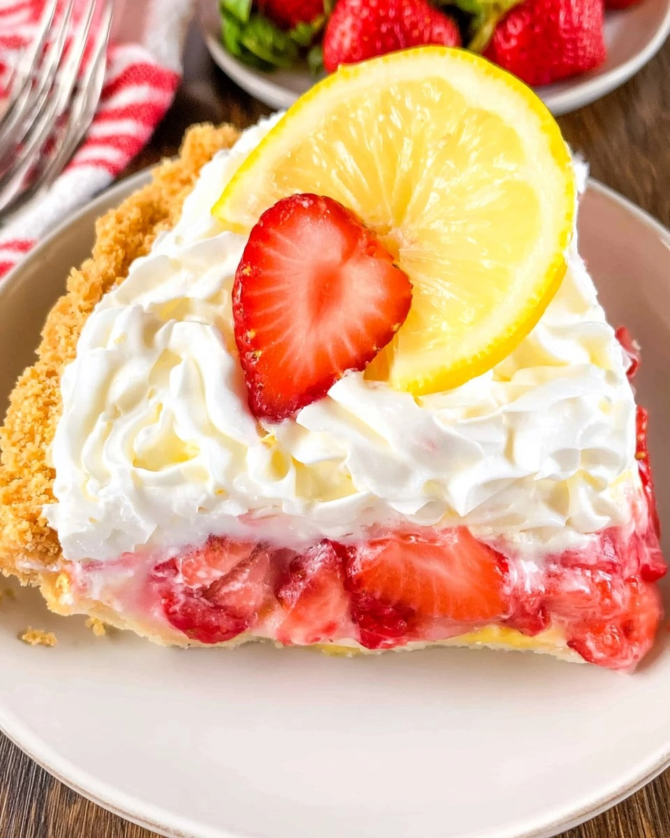 Strawberry Lemonade Pie 124 Strawberry Lemonade Pie