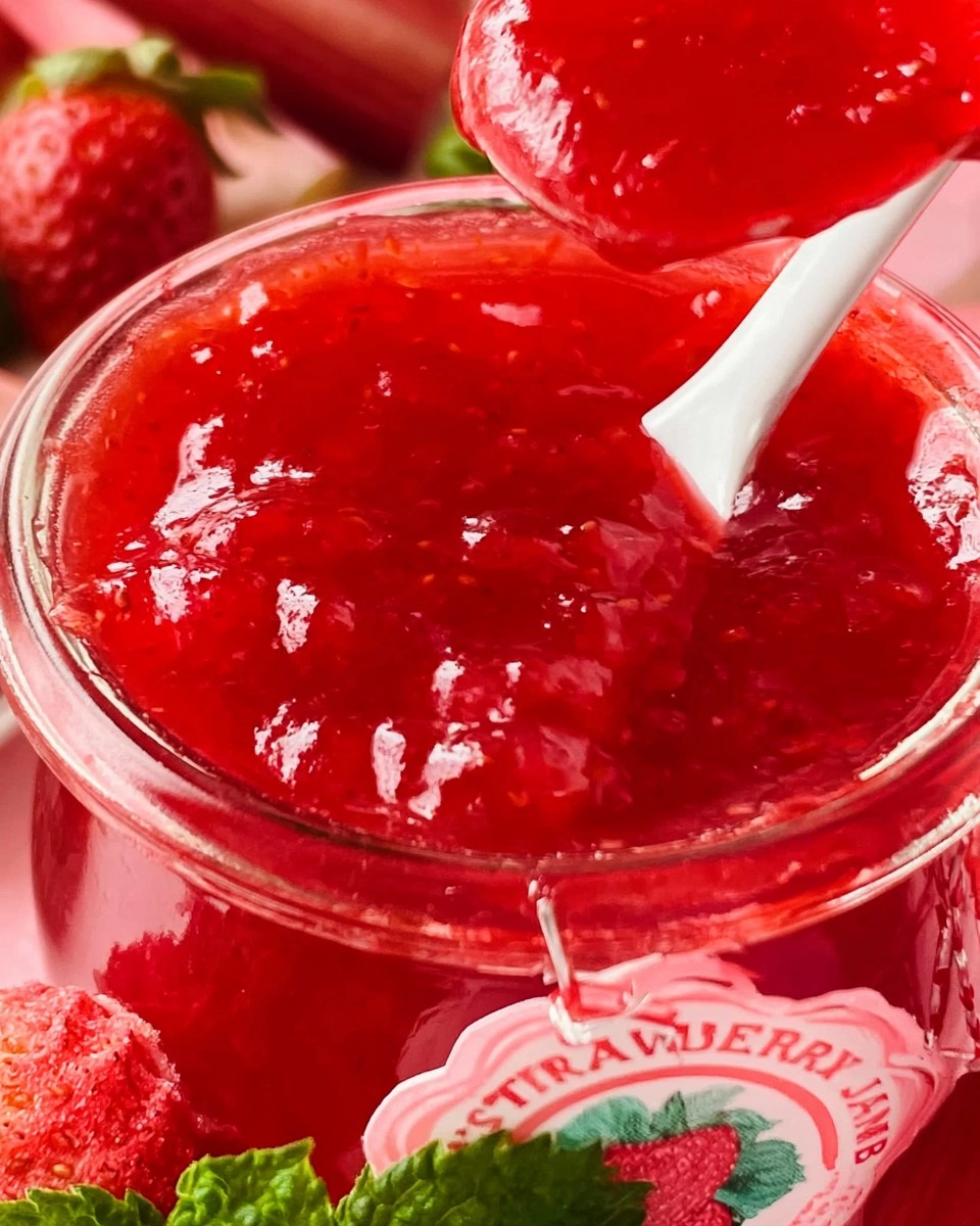 Strawberry Rhubarb Jam 69 Strawberry Rhubarb Jam