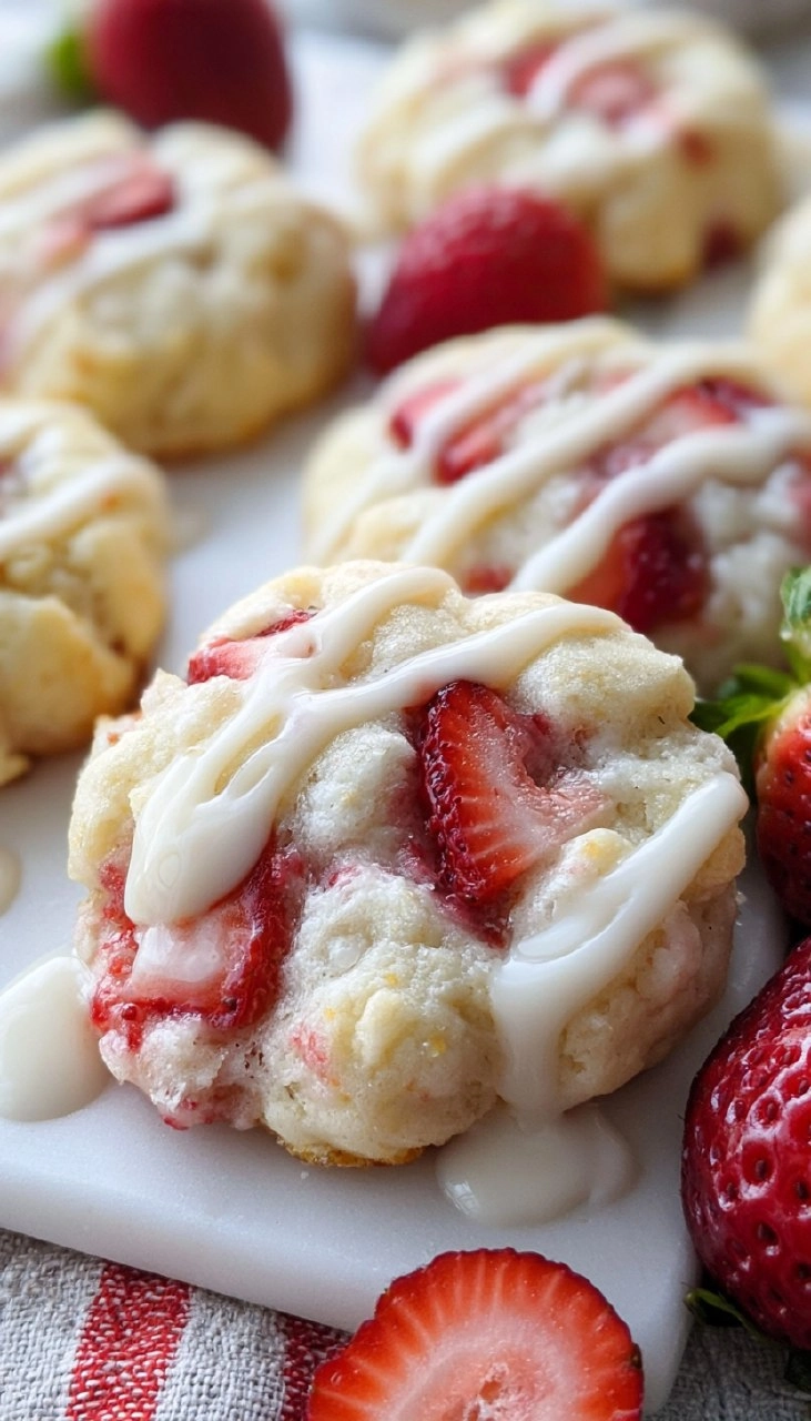 Strawberry Shortcake Cookies