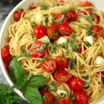 Tomato-and-Mozzarella-Pasta-Pasta-alla-Checca-Recipe