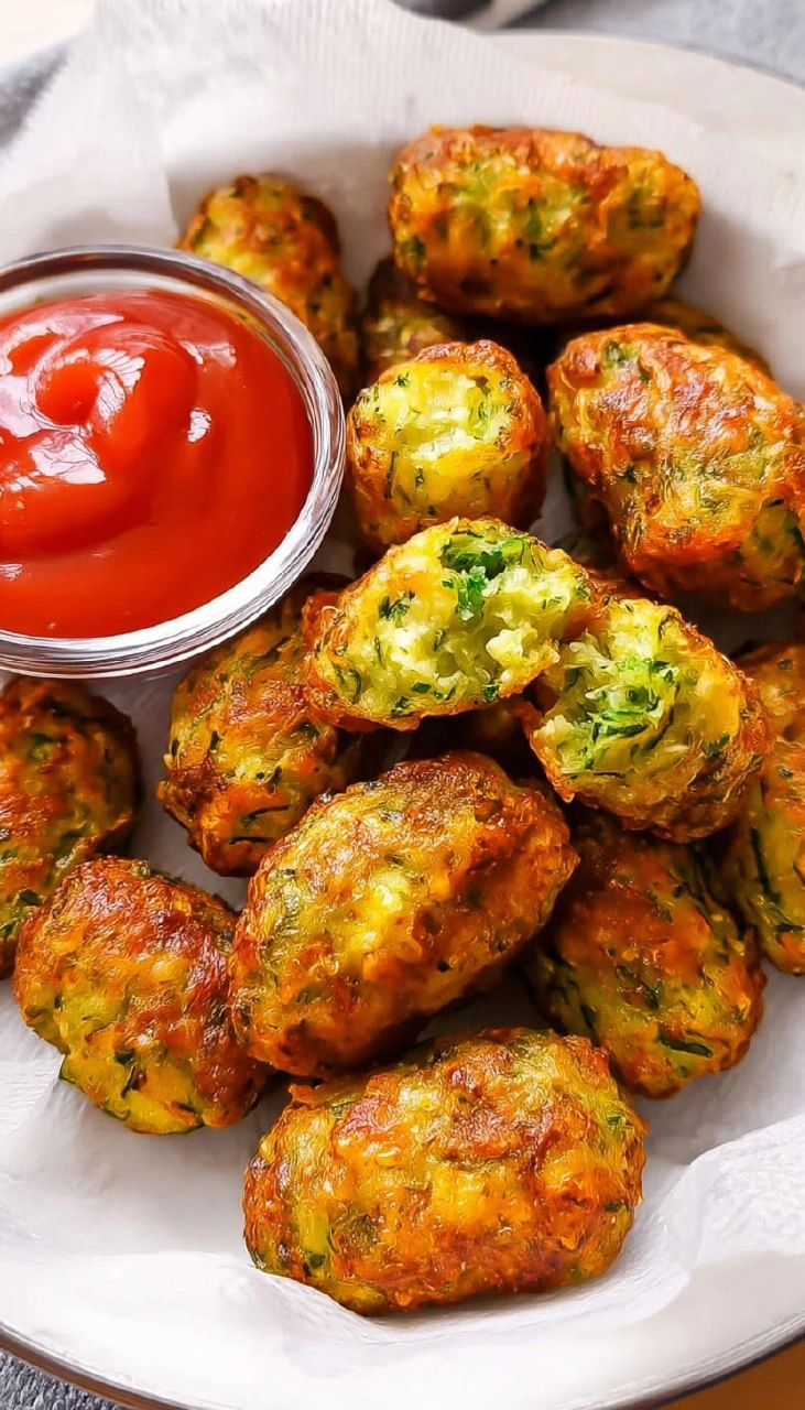 Air Fryer Zucchini Tots