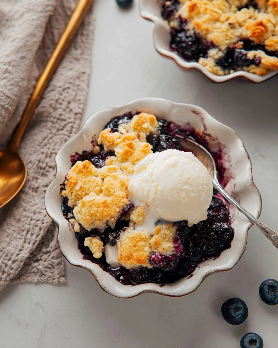 Blueberry-Cobbler-with-Almond-Topping-Recipe