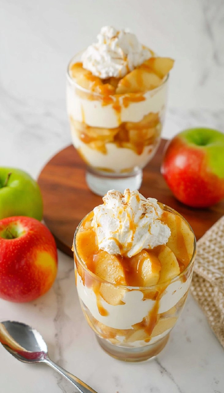 Caramel Apple Trifles