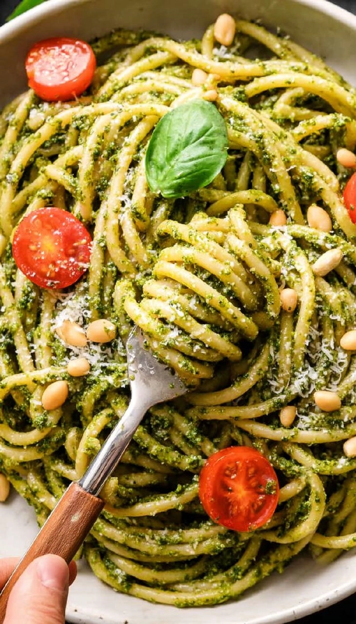Easy Pesto Pasta 85 Easy Pesto Pasta