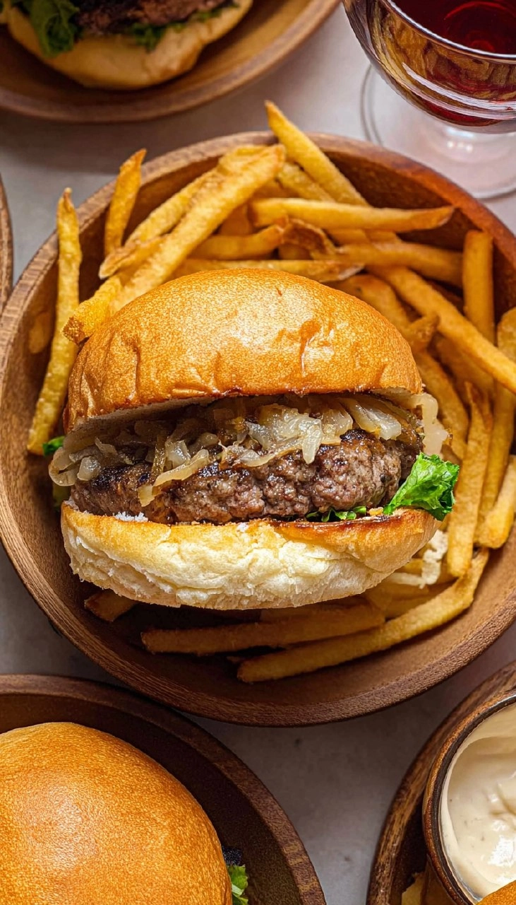 French Onion Burgers 145 French Onion Burgers