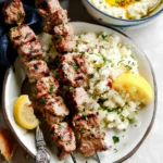 Greek Pork Souvlaki Skewers 91 Greek-Pork-Souvlaki-Skewers-Recipe