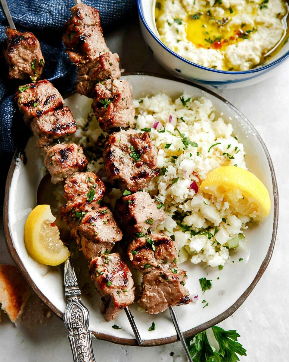 Greek Pork Souvlaki Skewers 89 Greek Pork Souvlaki Skewers