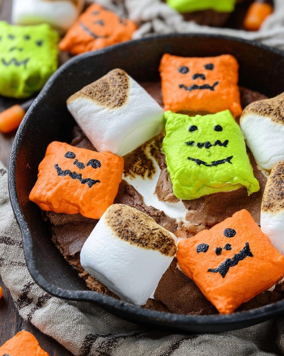 Halloween S'mores Dip 44 Halloween S'mores Dip
