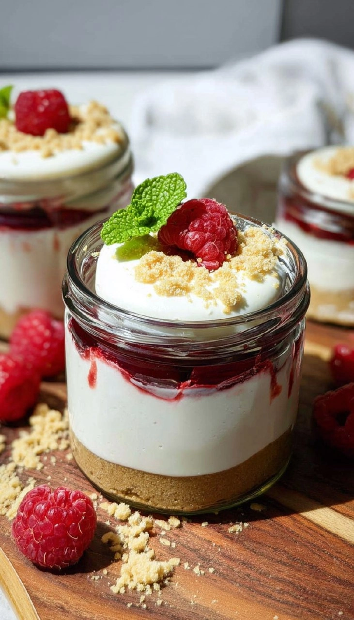 High Protein Cheesecake Jars 75 High Protein Cheesecake Jars