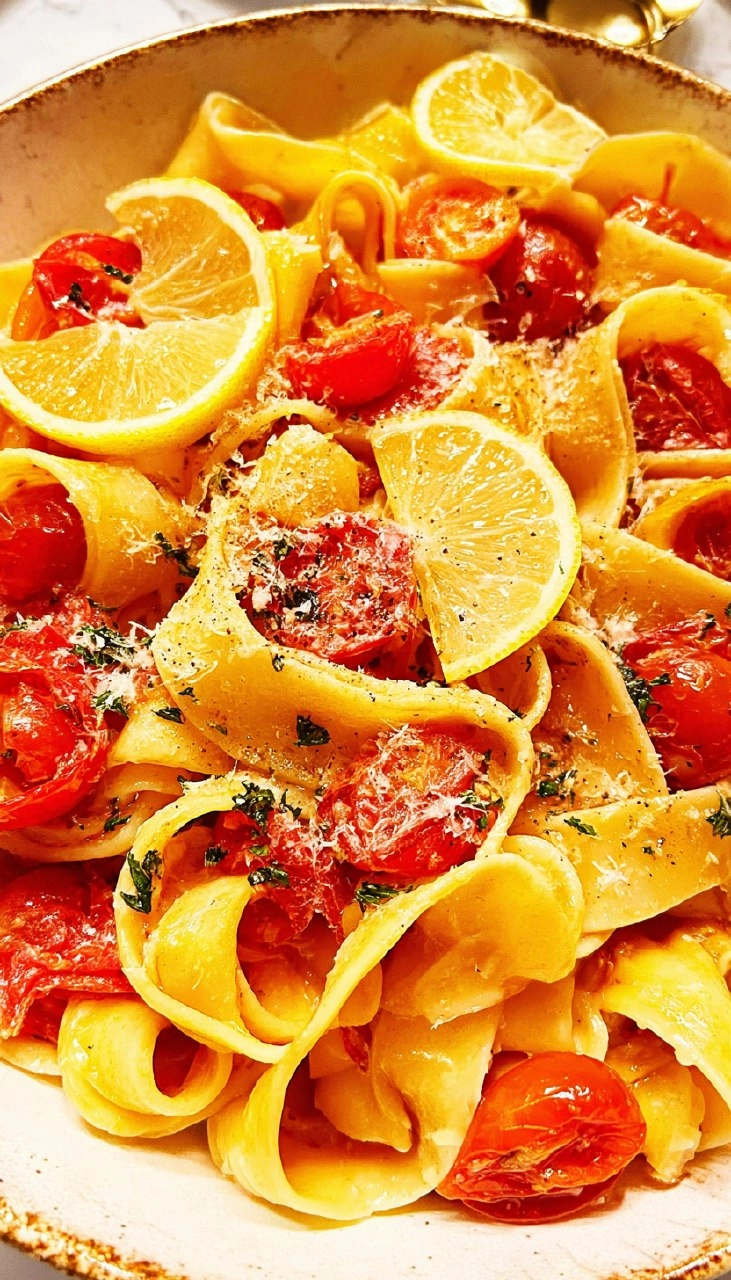 Lemony Cherry Tomato Pasta 90 Lemony Cherry Tomato Pasta