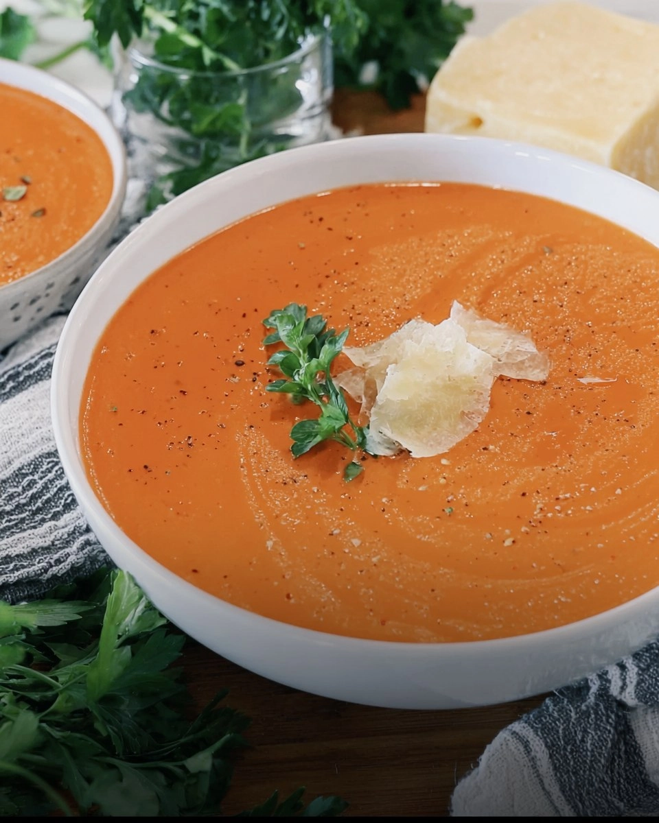 Oven Roasted Tomato Soup