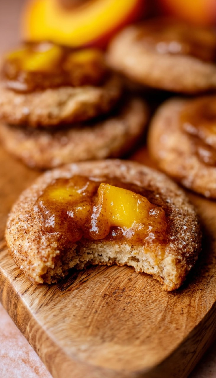 Peach Cobbler Cookies