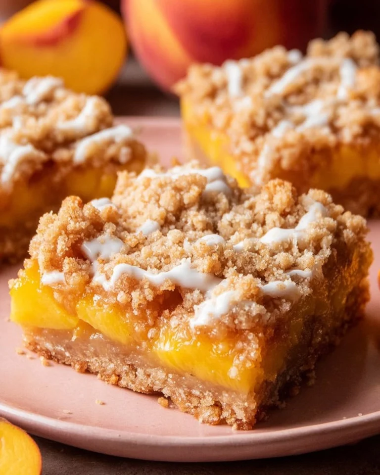 Peach-Crumb-Bars-Recipe