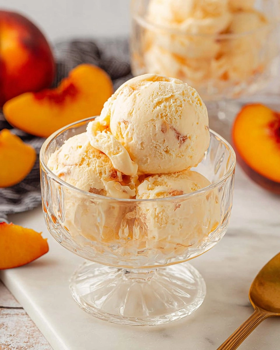 Peach Ice Cream 79 Peach Ice Cream