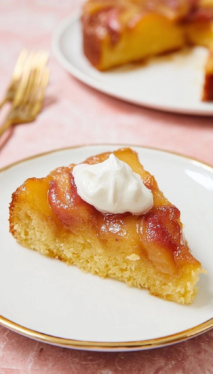 Peach Upside Down Cake