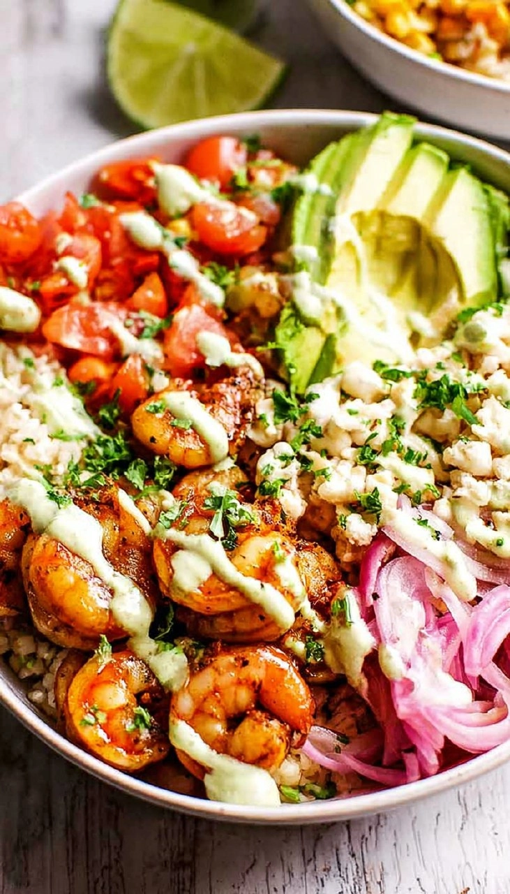 Shrimp Taco Bowls (Healthy, Easy & Ready in 30 Minutes)