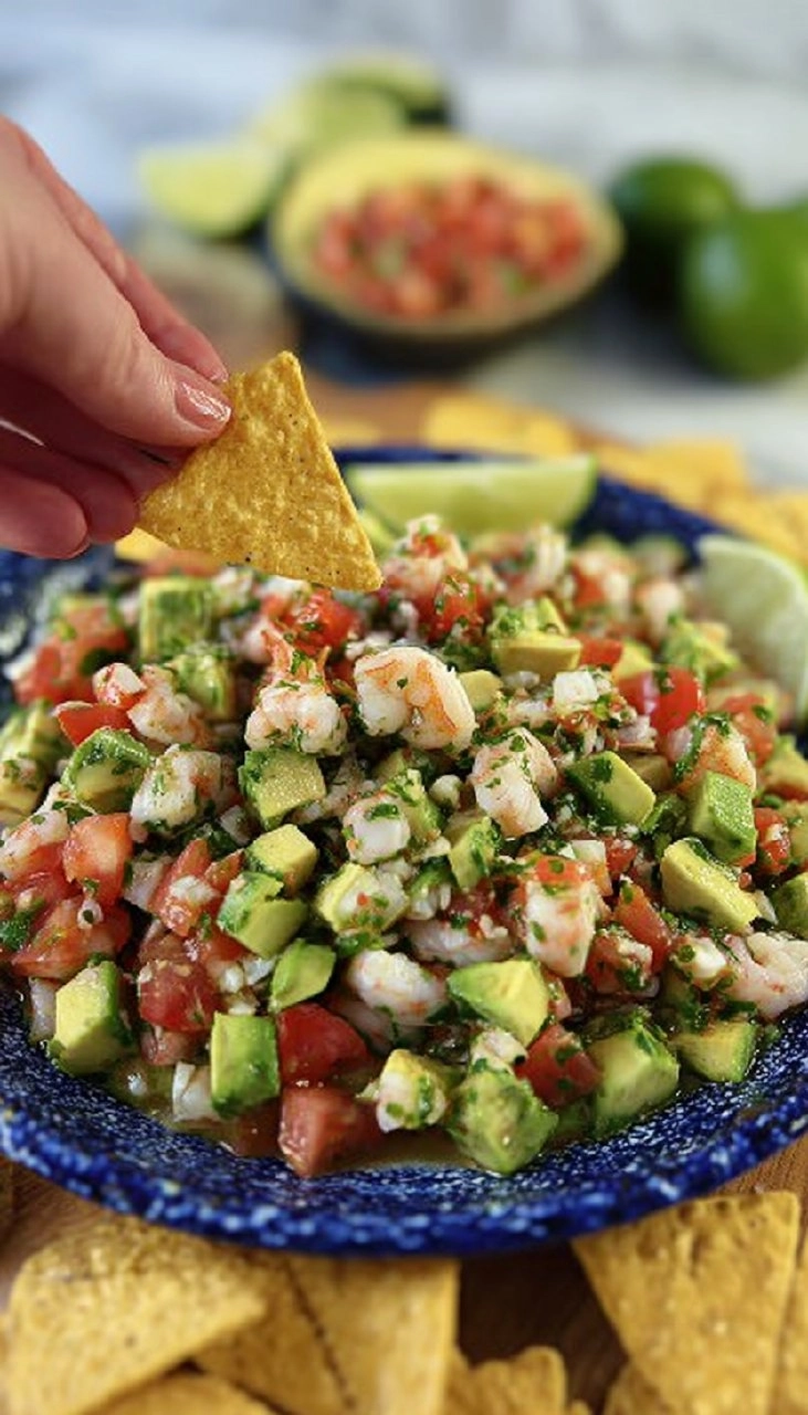 Shrimp and Avocado Ceviche 105 Shrimp and Avocado Ceviche