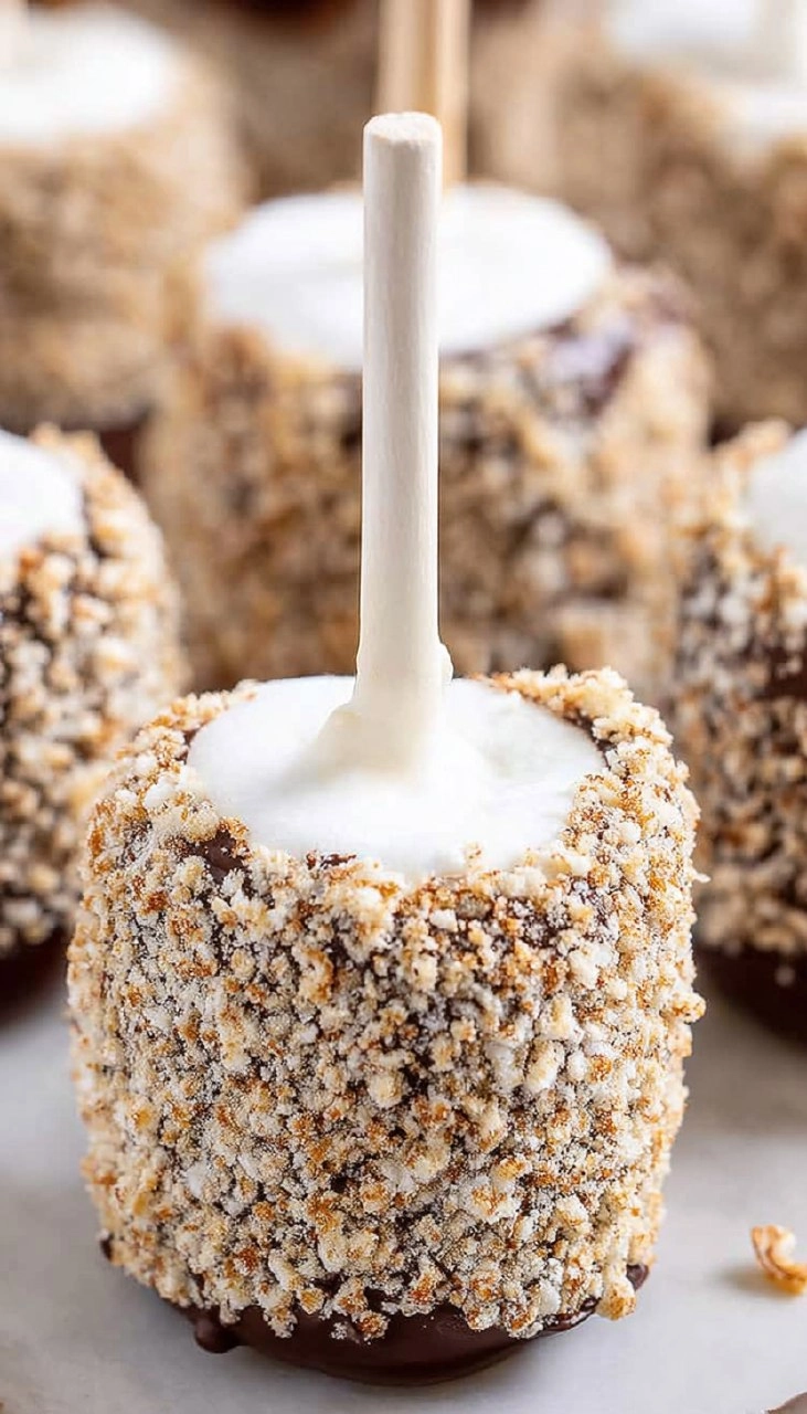 Smores Marshmallow Pops 80 Smores Marshmallow Pops