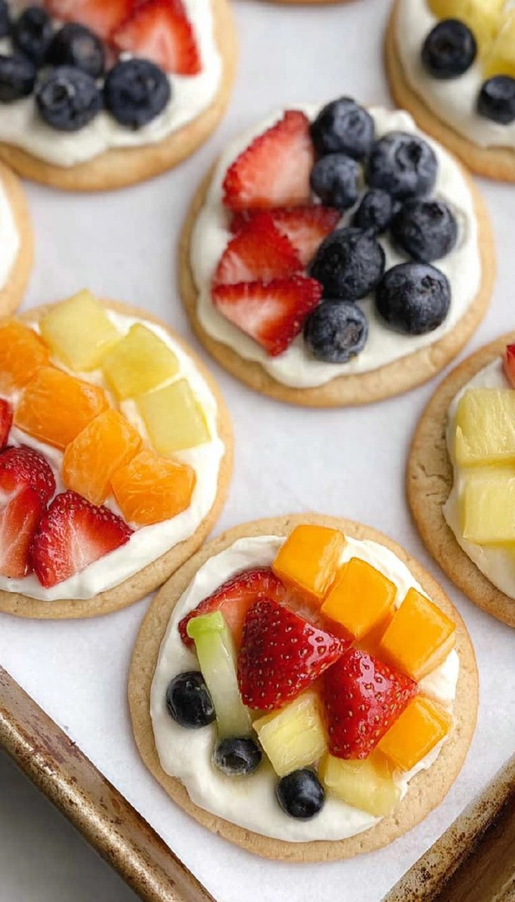 Sugar Cookie Fruit Pizzas 125 Sugar Cookie Fruit Pizzas