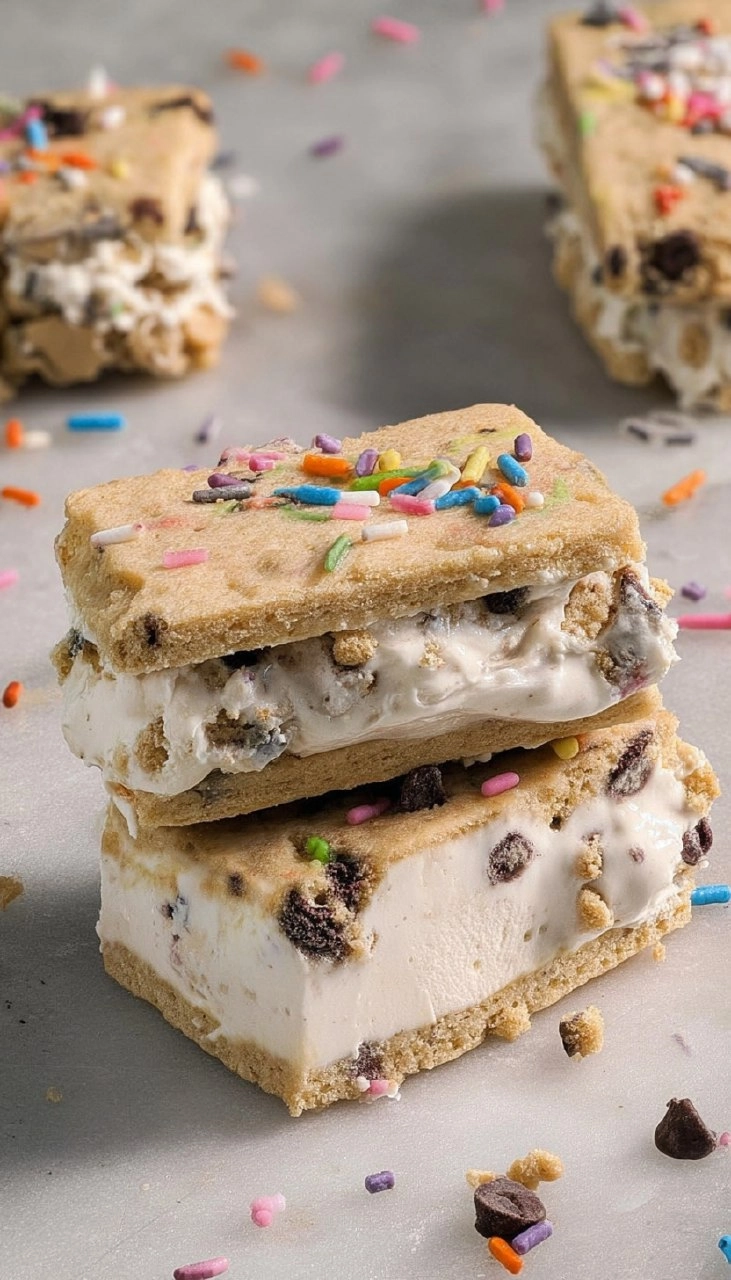 Vegan Cookie Dough Ice Cream Sandwiches 85 Vegan Cookie Dough Ice Cream Sandwiches