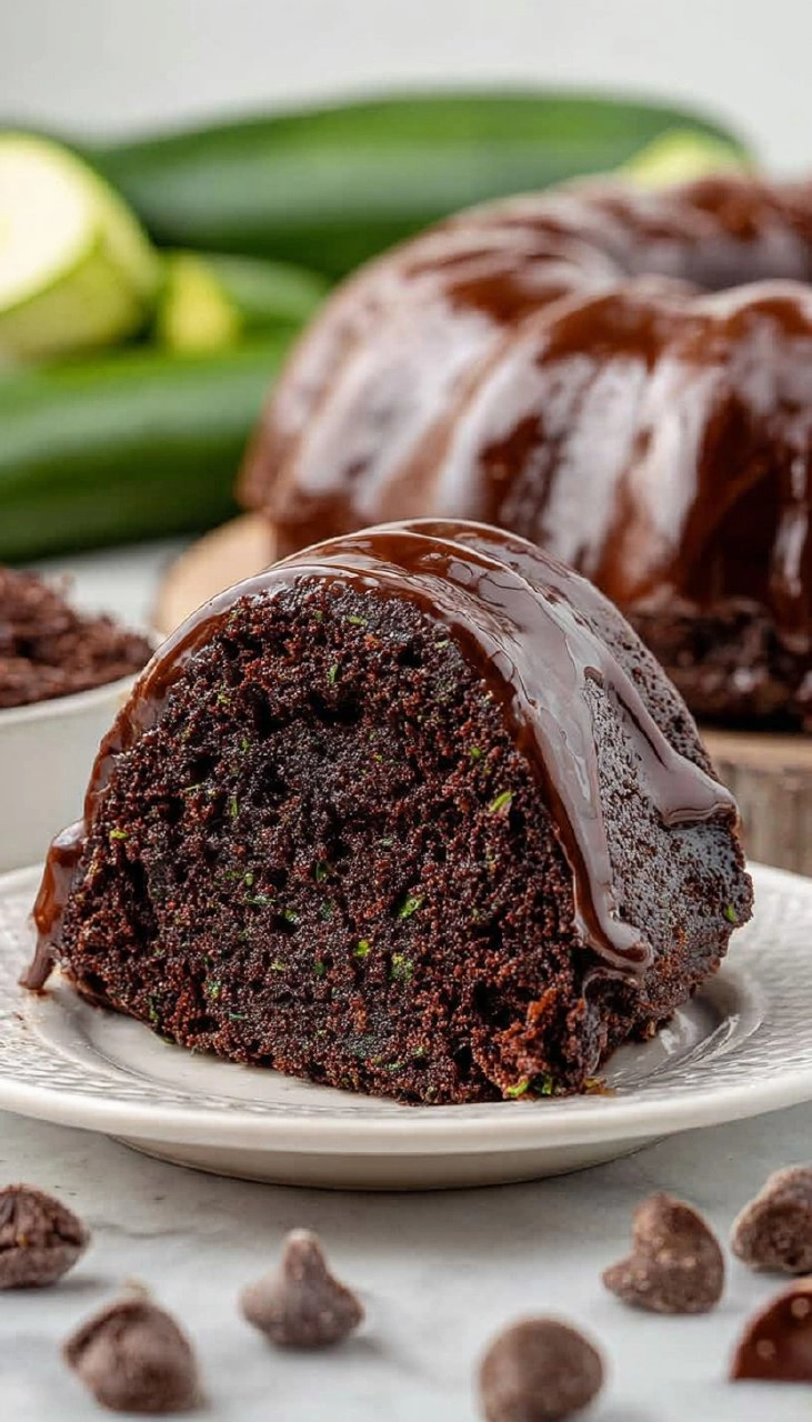 Zucchini Chocolate Bundt Cake 85 Zucchini Chocolate Bundt Cake