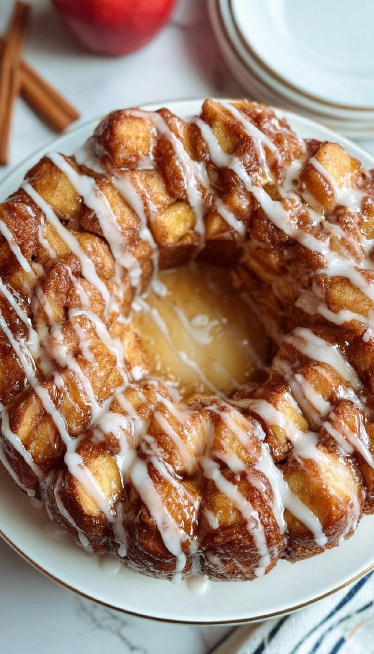Apple Fritter Monkey Bread 145 Apple Fritter Monkey Bread