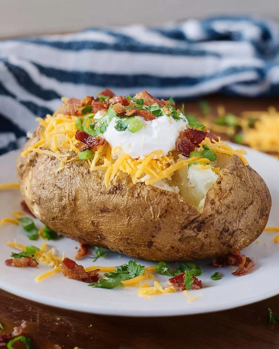 Best Steakhouse Baked Potatoes