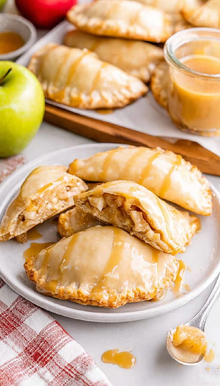Easy Caramel Apple Empanadas