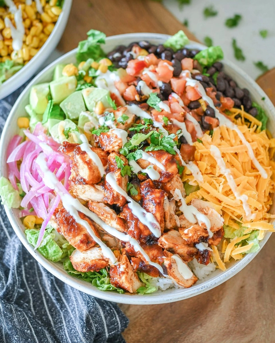 Honey BBQ Chicken Bowls