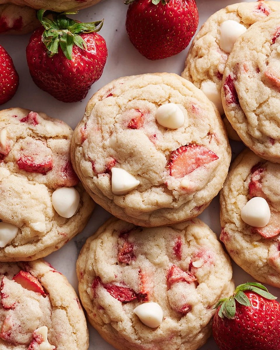Strawberries-and-Cream-Cookies-The-Best-Strawberry-Flavor-Recipe