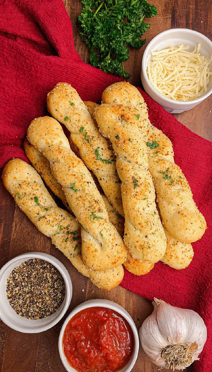 2 Ingredient Garlic Parmesan Breadsticks 90 2 Ingredient Garlic Parmesan Breadsticks