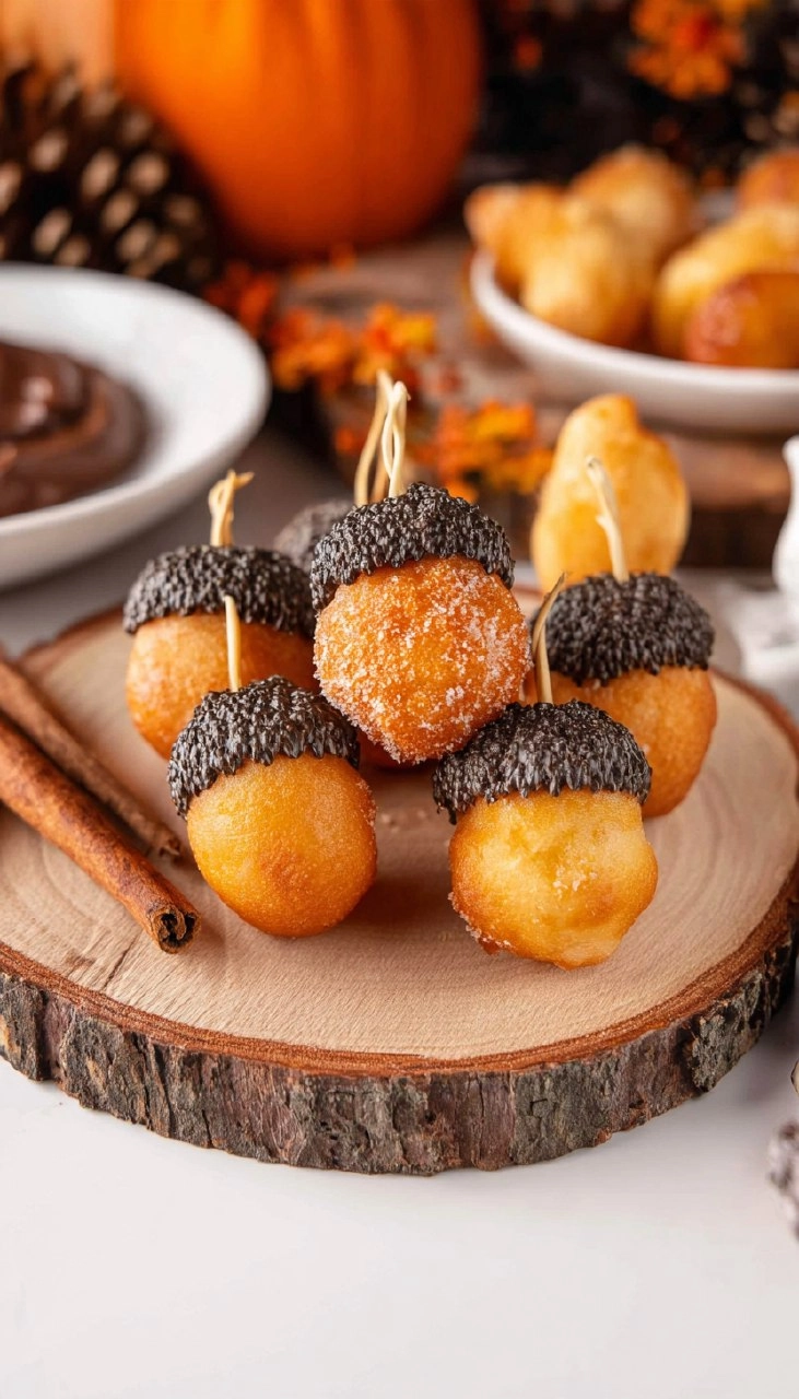 Acorn Donut Holes 65 Acorn Donut Holes