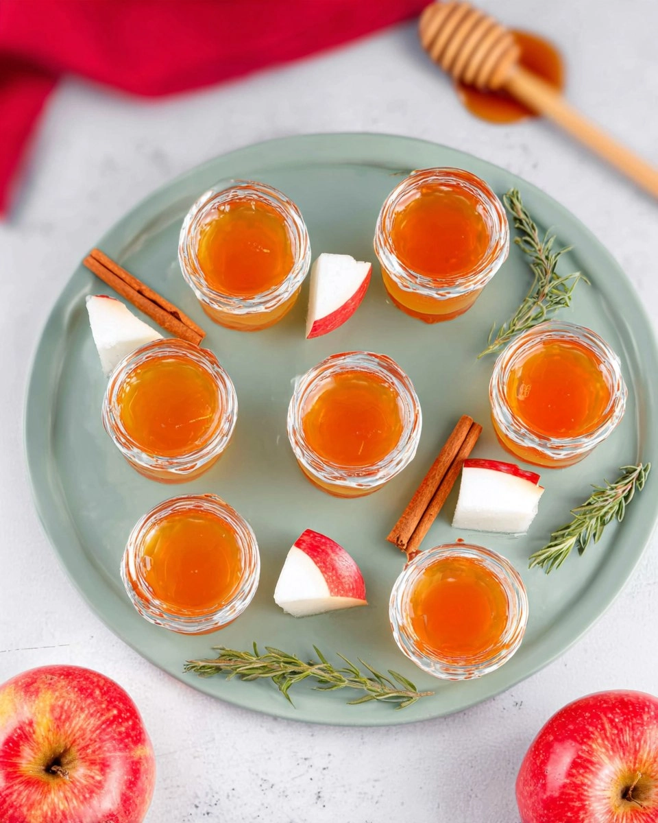 Apple Cider Jello Shots 79 Apple Cider Jello Shots
