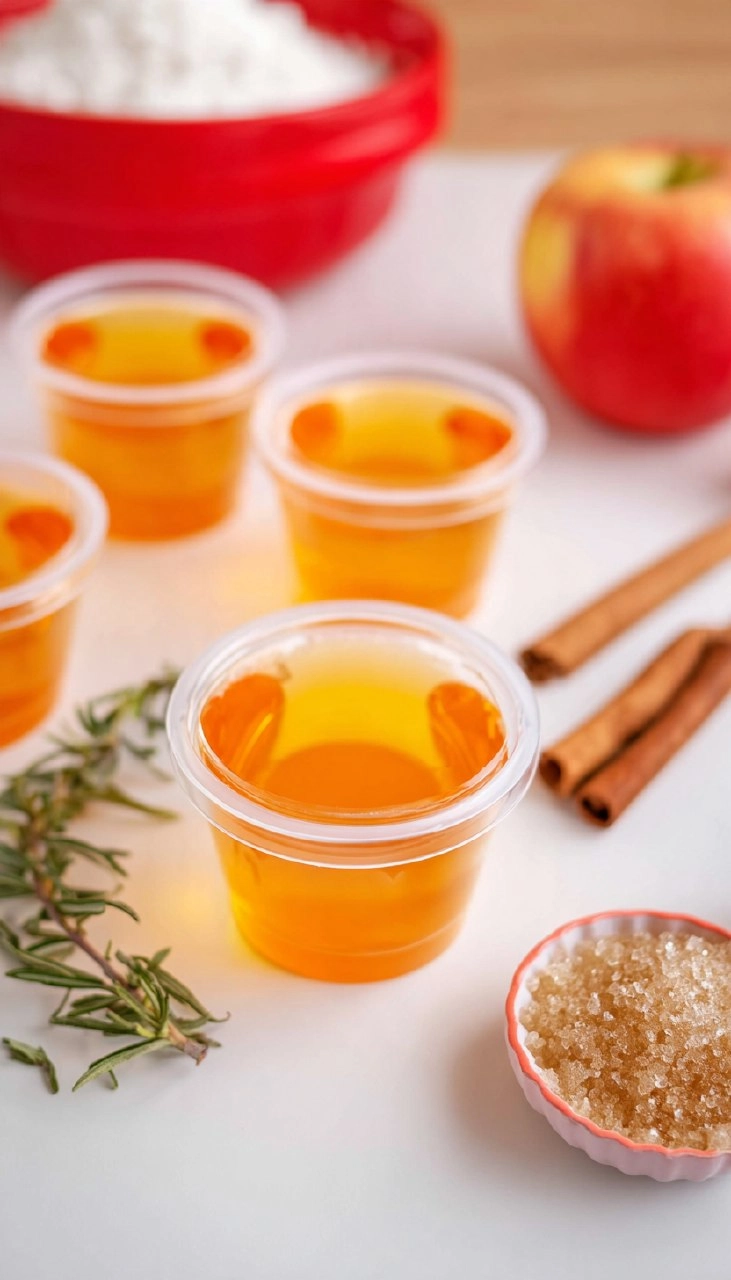 Apple Cider Jello Shots 80 Apple Cider Jello Shots