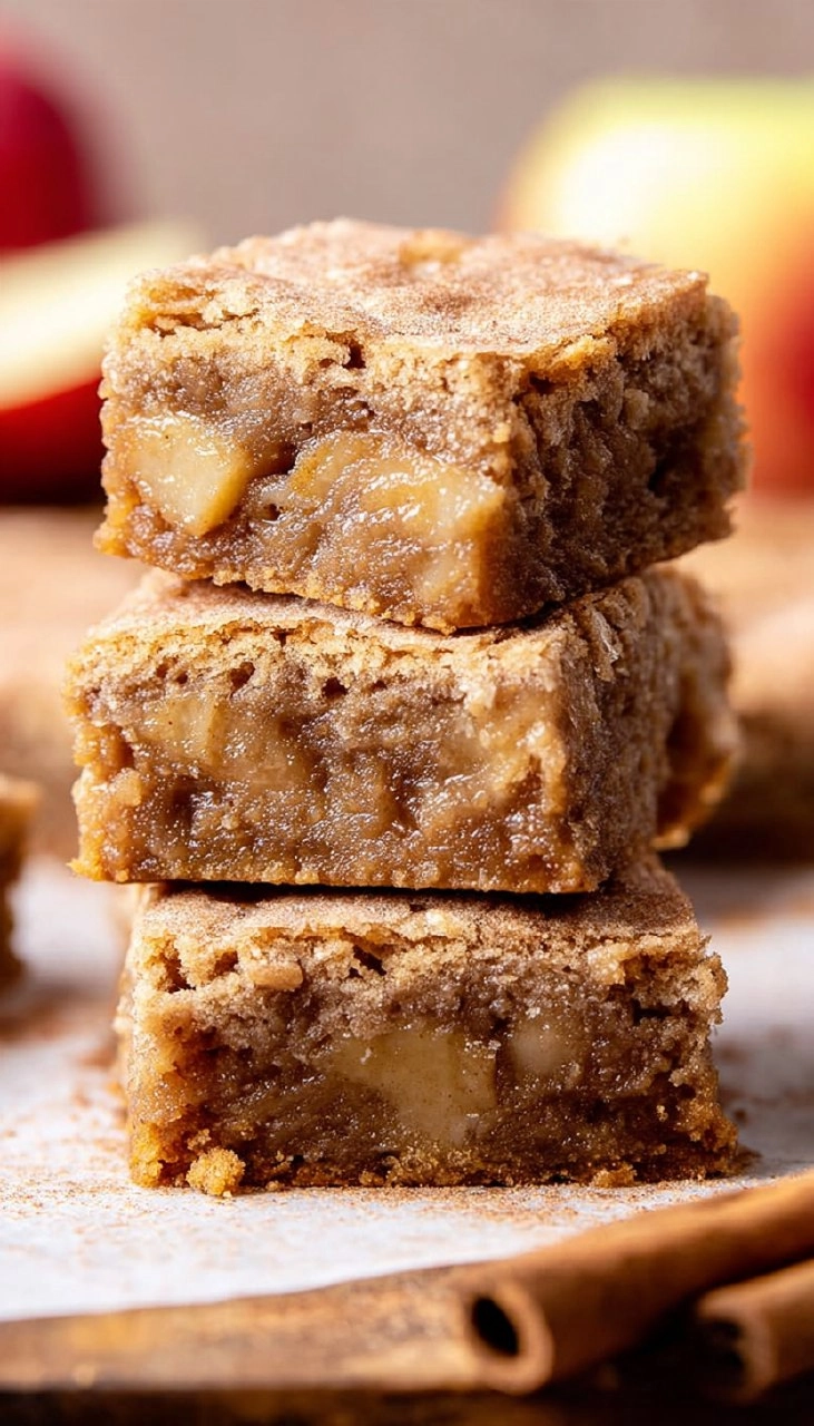 Apple Cinnamon Blondies 125 Apple Cinnamon Blondies