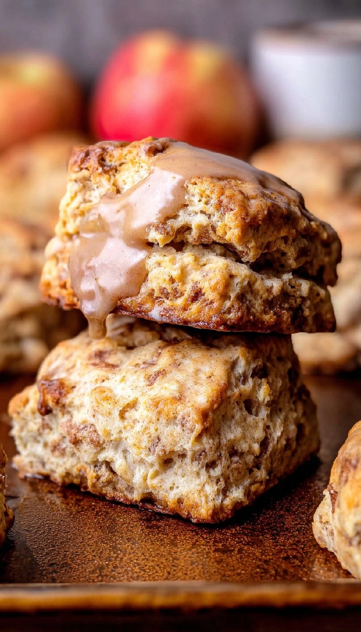 Apple Cinnamon Scones 115 Apple Cinnamon Scones