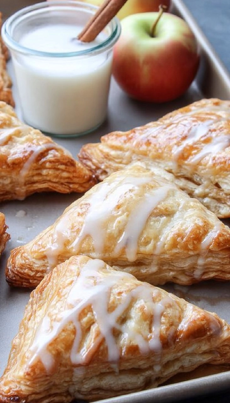 Apple Turnovers with Puff Pastry