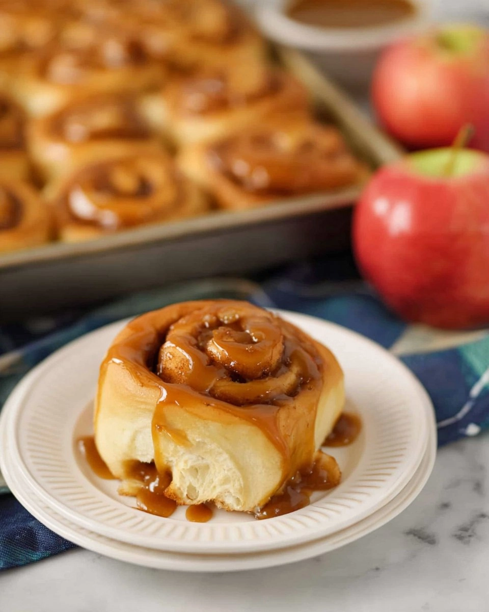 Caramel Apple Cinnamon Rolls 129 Caramel Apple Cinnamon Rolls