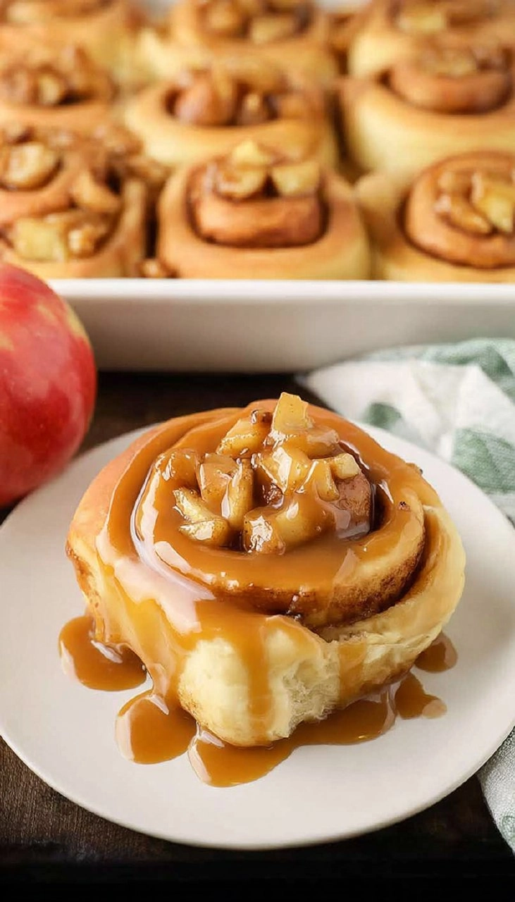 Caramel Apple Cinnamon Rolls 130 Caramel Apple Cinnamon Rolls