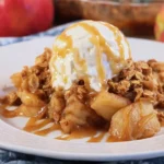 Caramel-Apple-Crisp-with-Crunchy-Oat-Topping-Recipe
