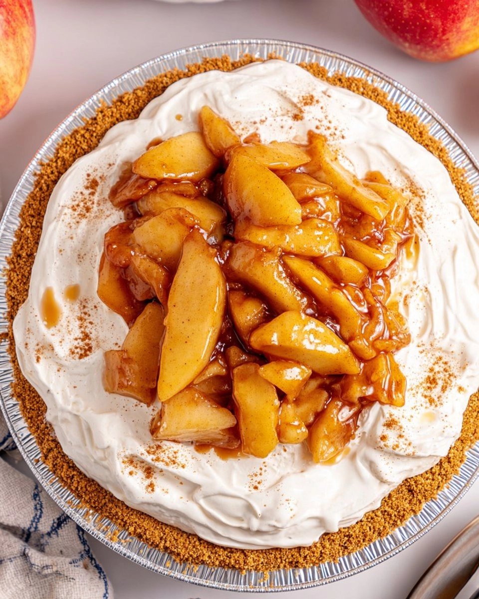Creamy No Bake Apple Cheesecake Pie 74 Creamy No Bake Apple Cheesecake Pie