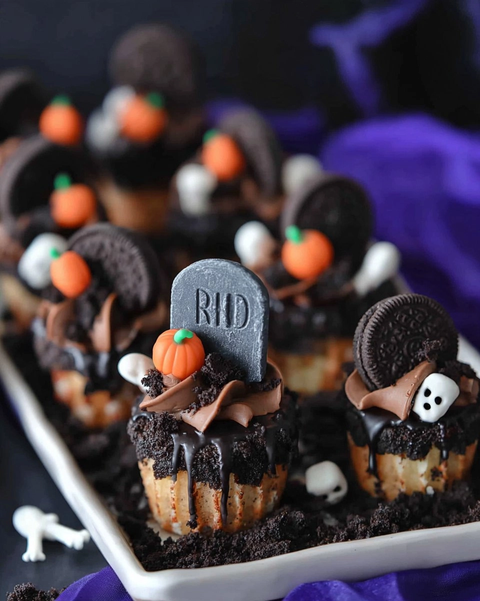 Graveyard Cupcakes 99 Graveyard Cupcakes