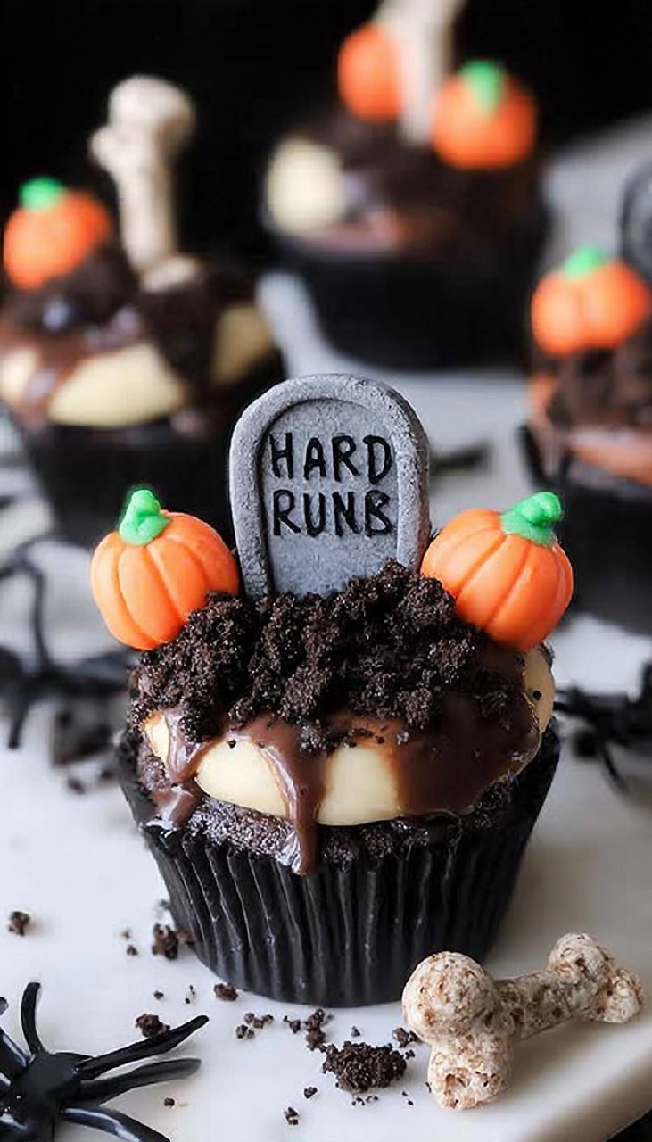 Graveyard Cupcakes 100 Graveyard Cupcakes