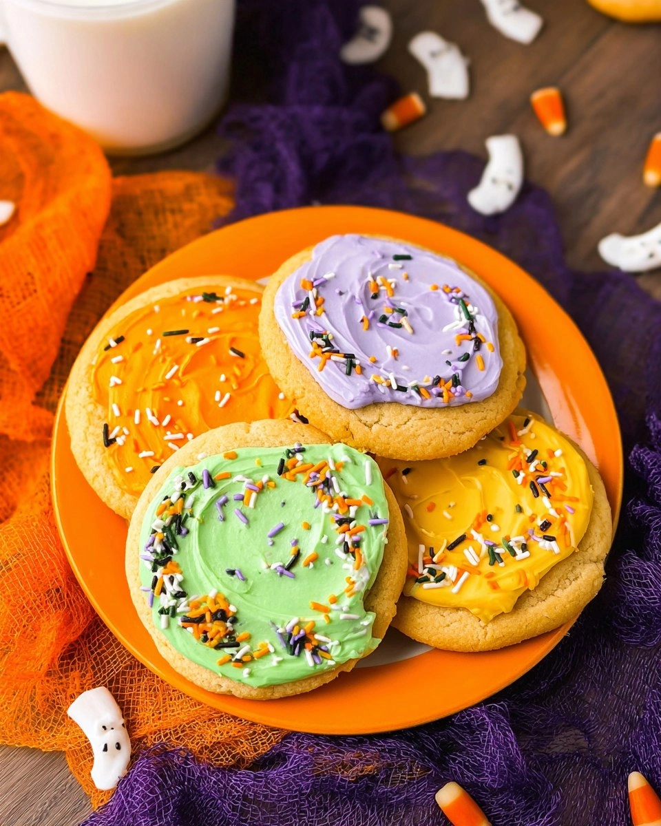Halloween Sugar Cookies (Lofthouse Style!)
