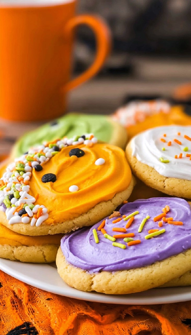 Halloween Sugar Cookies (Lofthouse Style!)