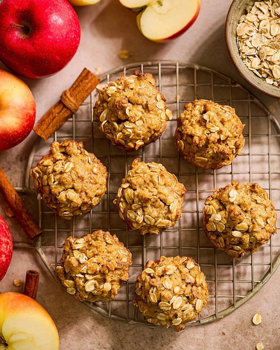 Healthy Apple Oatmeal Muffins (One Bowl) 15 Healthy-Apple-Oatmeal-Muffins-One-Bowl-Recipe