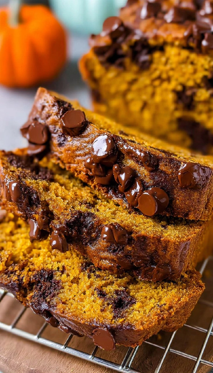 Pumpkin Chocolate Chip Bread 95 Pumpkin Chocolate Chip Bread