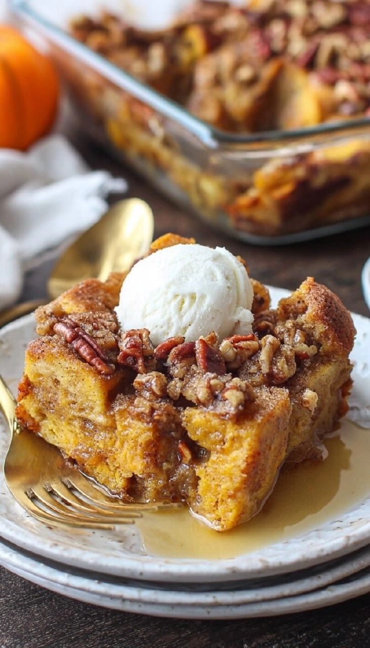 Pumpkin French Toast Casserole 115 Pumpkin French Toast Casserole